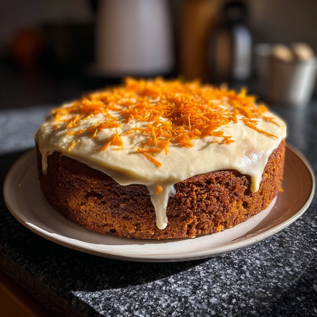Karottenkuchen Mit Frischkäse Frosting
