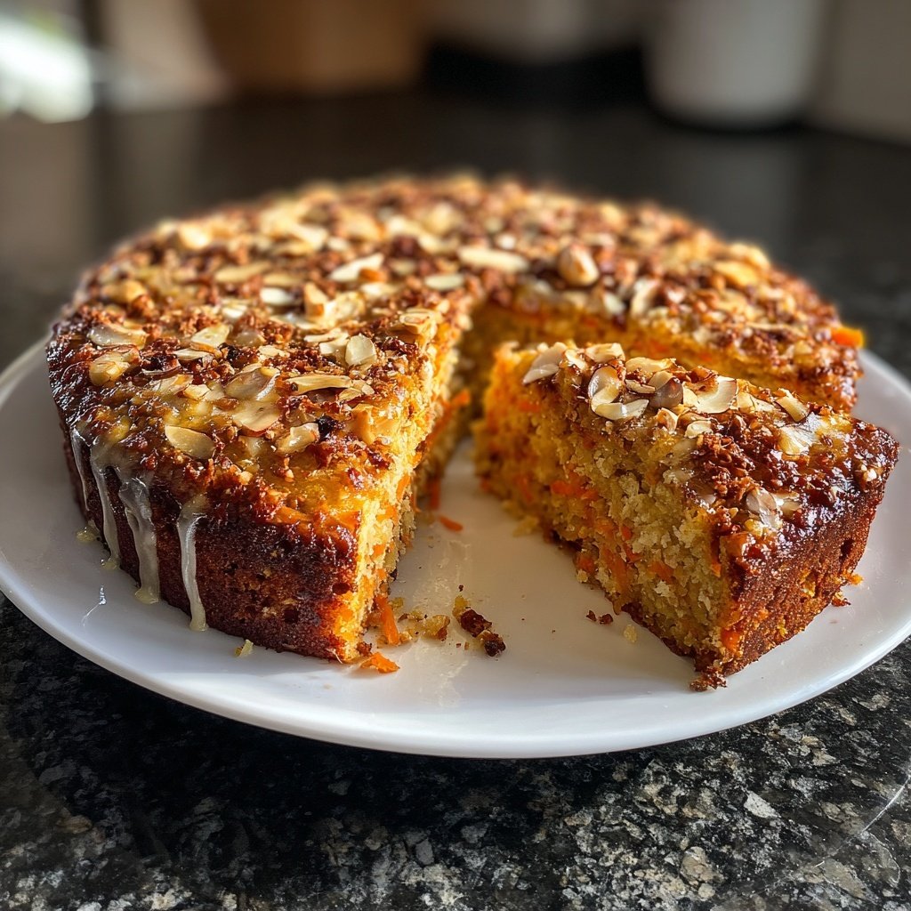 Karottenkuchen Mit Haselnüssen