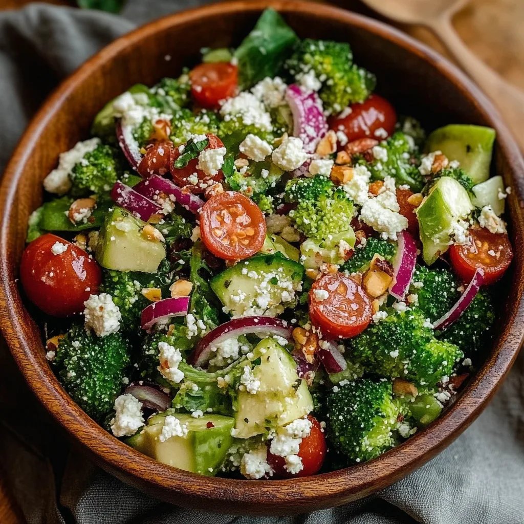 Brokkolisalat: Knackig, gesund und erfrischend!
