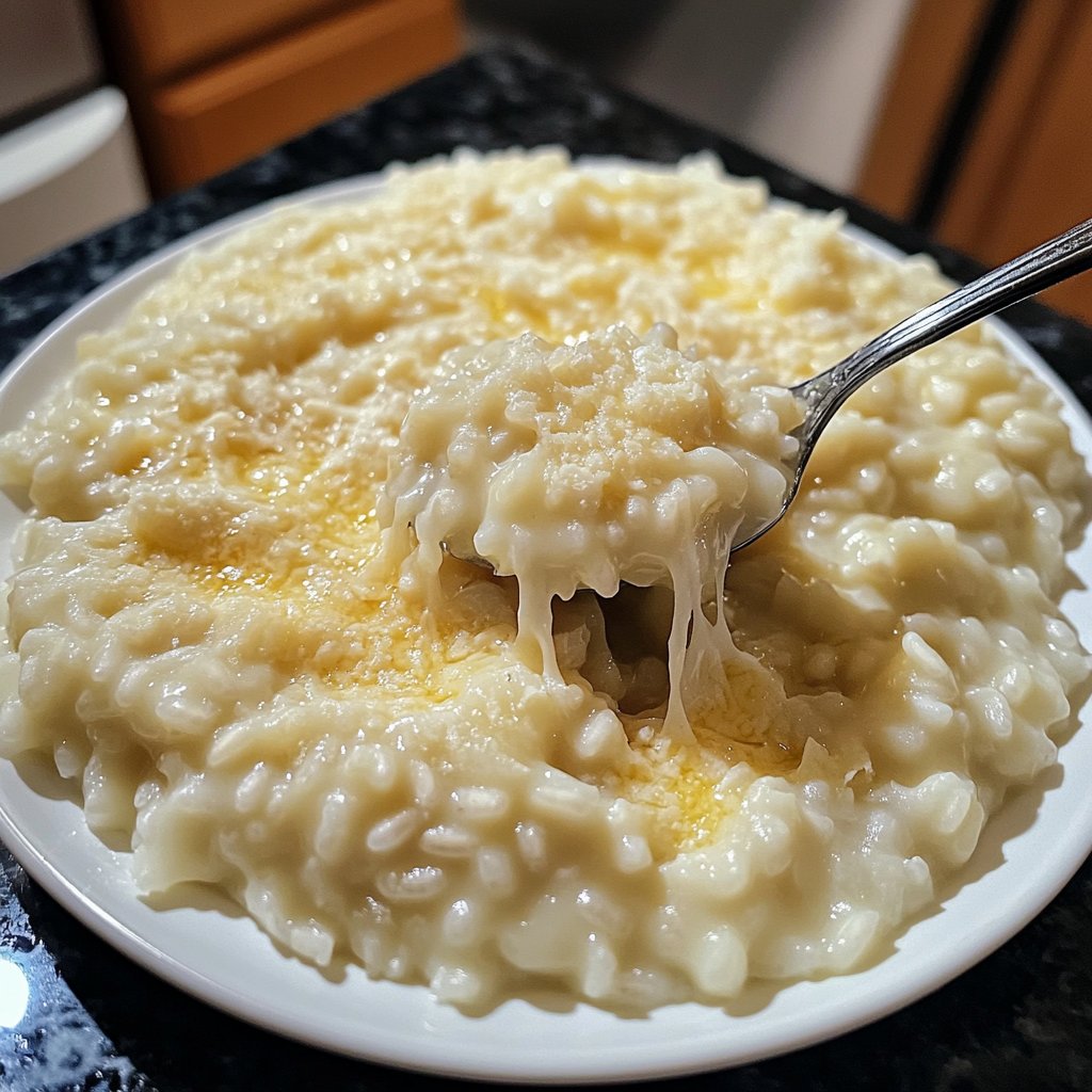 Risotto mit Parmesan und Butter