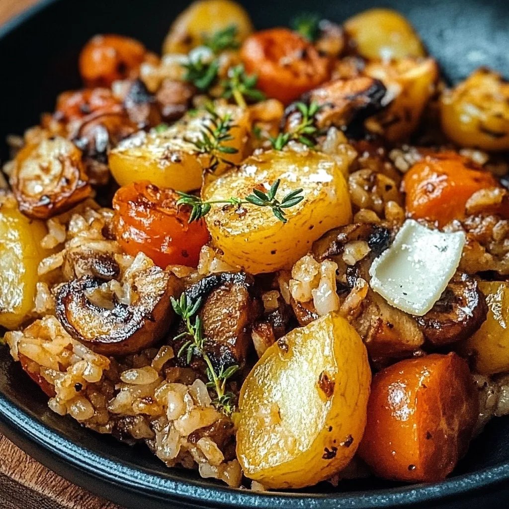 Gebratenes Reisgemüse