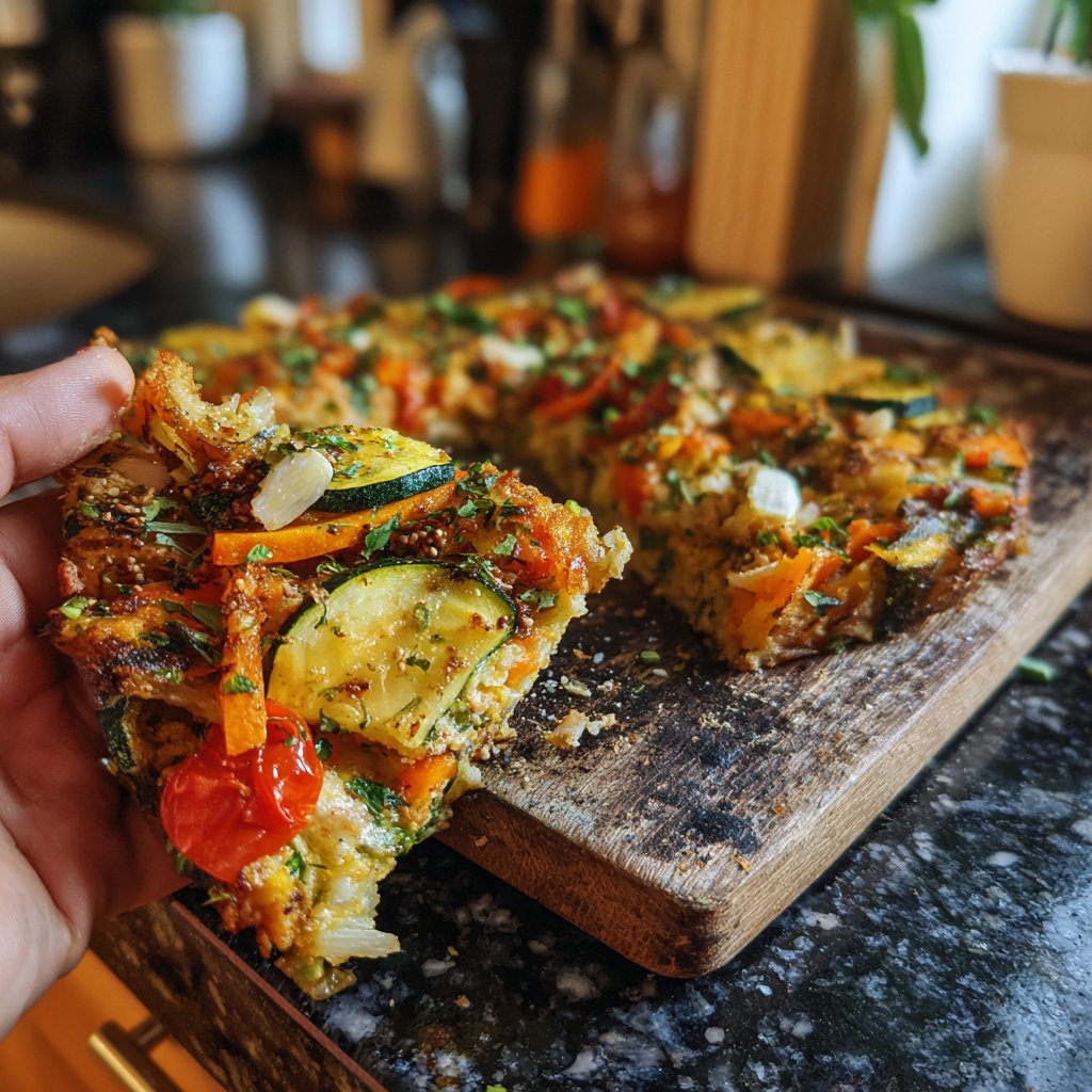 Gemüsepfanne mit Zucchini und Knoblauch