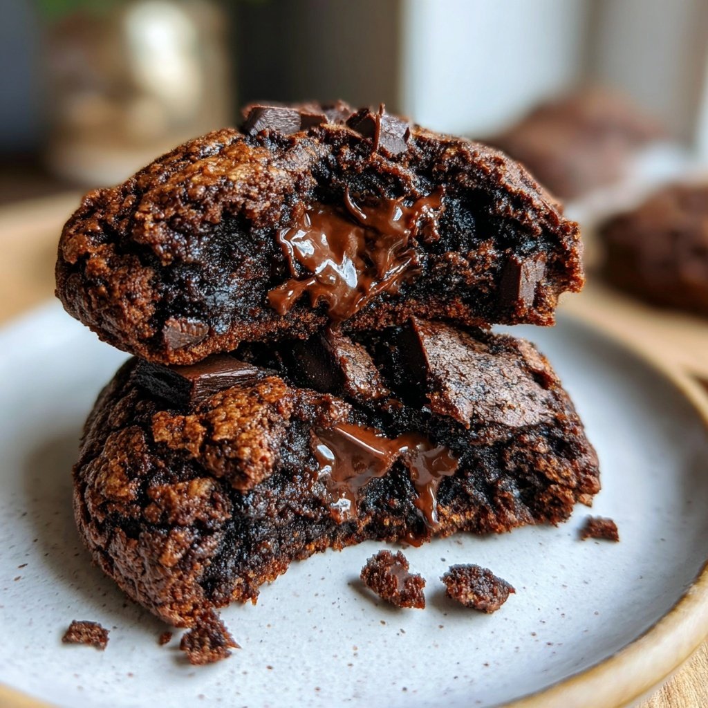 Brownie Cookies Lecker und Hausgemacht