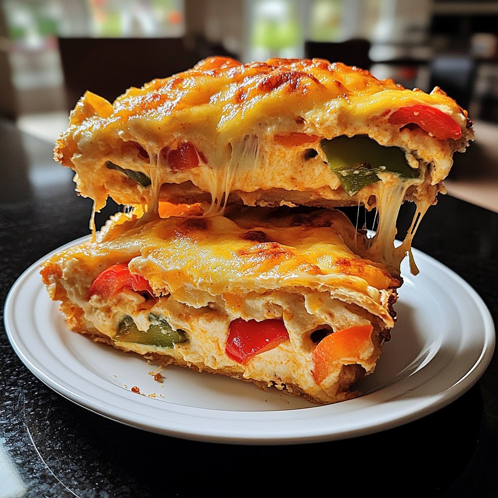 Gemüseauflauf mit Paprika