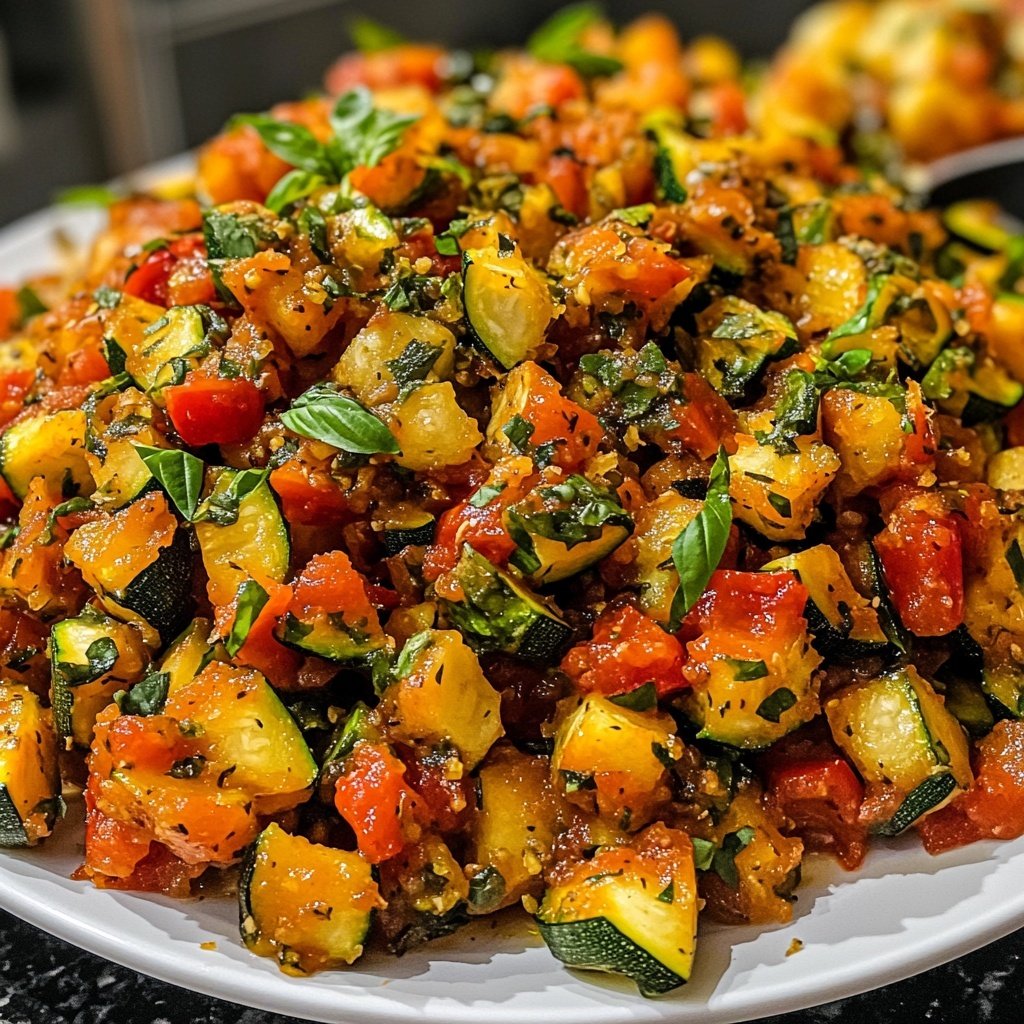 Zucchini-Tomaten-Reis